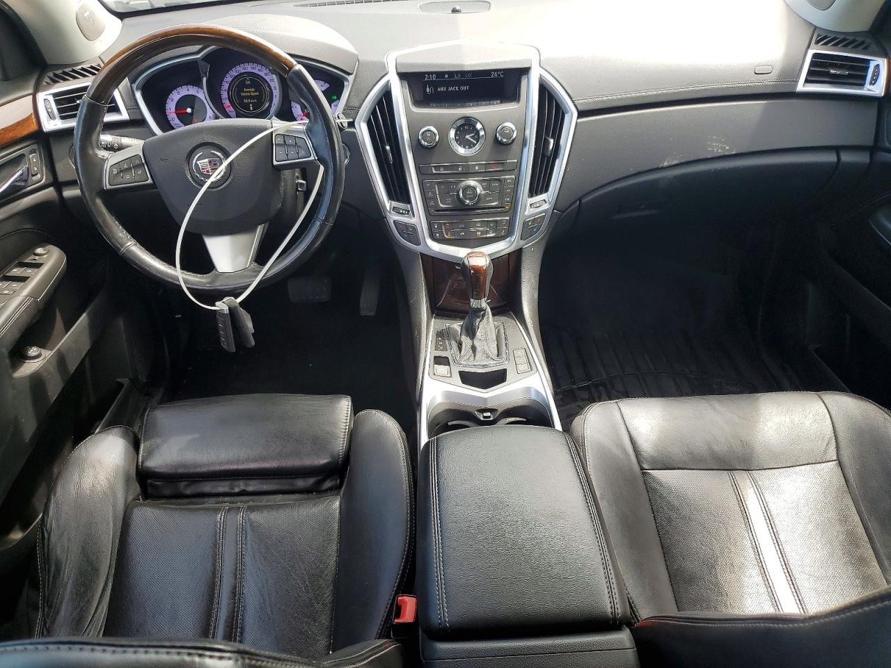 2012 Cadillac Srx Luxury Collection Silver vin: 3GYFNDE3XCS507808