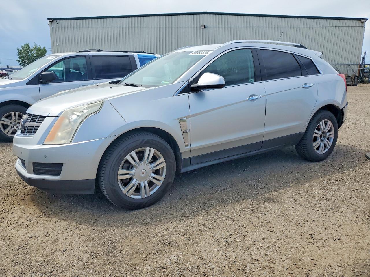 2012 Cadillac Srx Luxury Collection Silver vin: 3GYFNDE3XCS507808