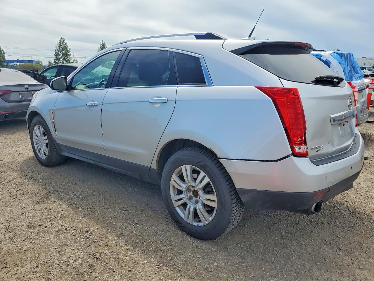 2012 Cadillac Srx Luxury Collection Silver vin: 3GYFNDE3XCS507808