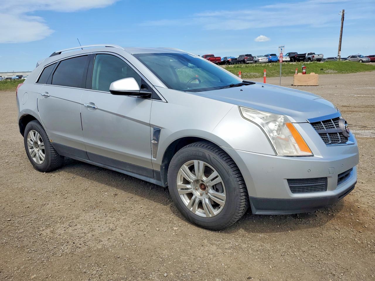 2012 Cadillac Srx Luxury Collection Silver vin: 3GYFNDE3XCS507808