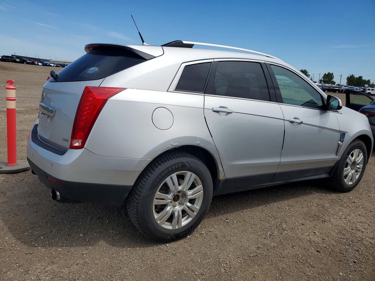 2012 Cadillac Srx Luxury Collection Silver vin: 3GYFNDE3XCS507808