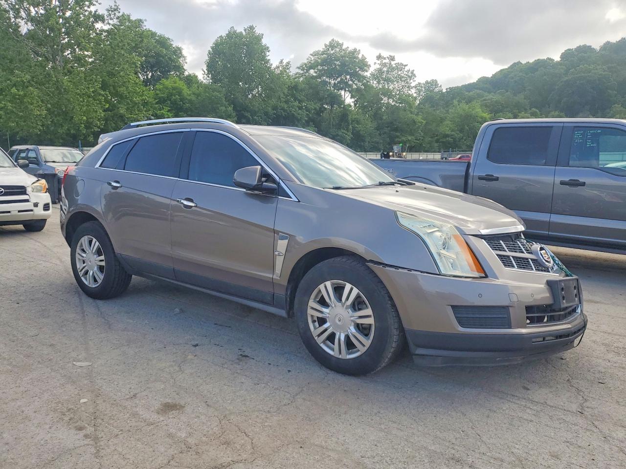 2012 Cadillac Srx Luxury Collection Brown vin: 3GYFNDE3XCS577387