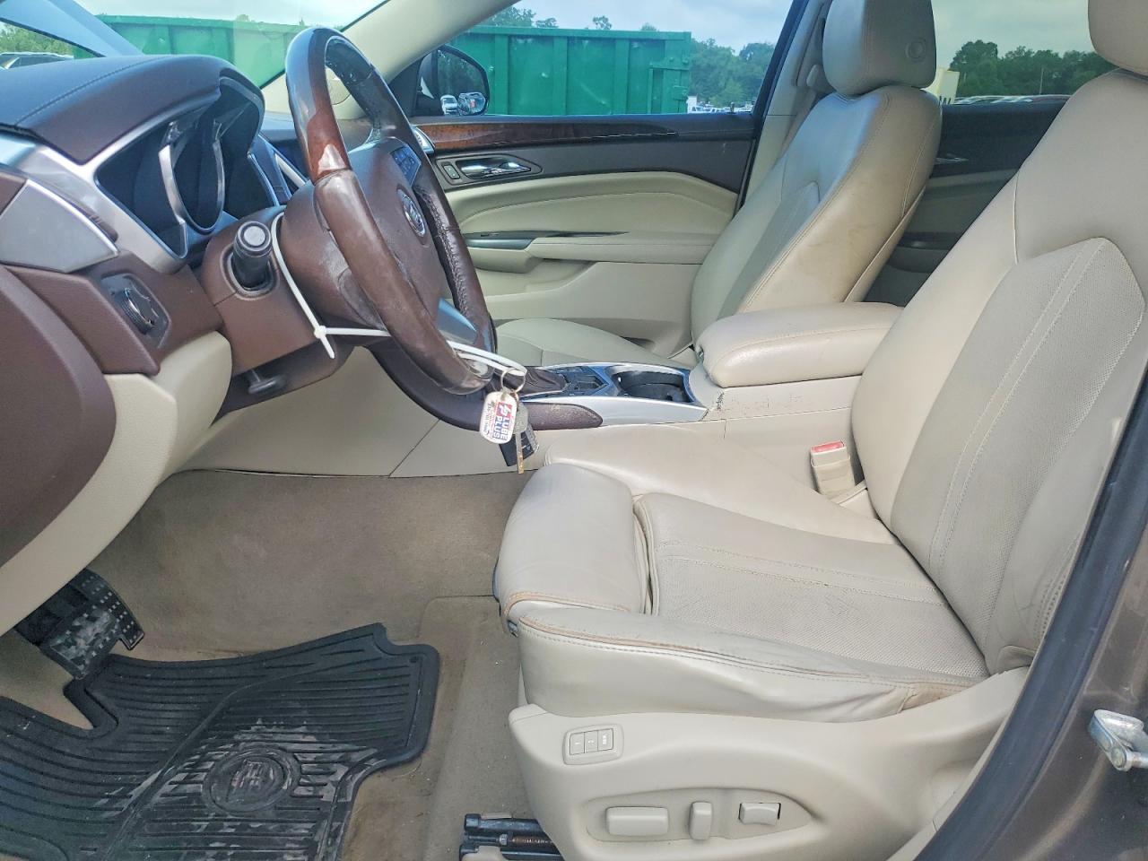 2012 Cadillac Srx Luxury Collection Brown vin: 3GYFNDE3XCS577387