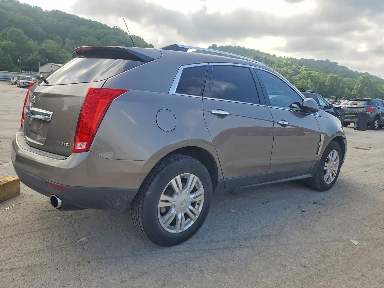 2012 Cadillac Srx Luxury Collection Brown vin: 3GYFNDE3XCS577387