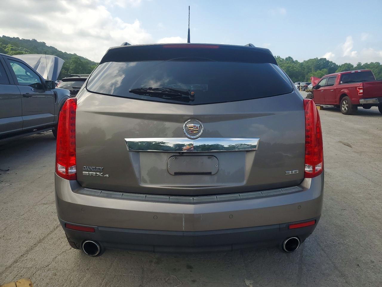 2012 Cadillac Srx Luxury Collection Brown vin: 3GYFNDE3XCS577387