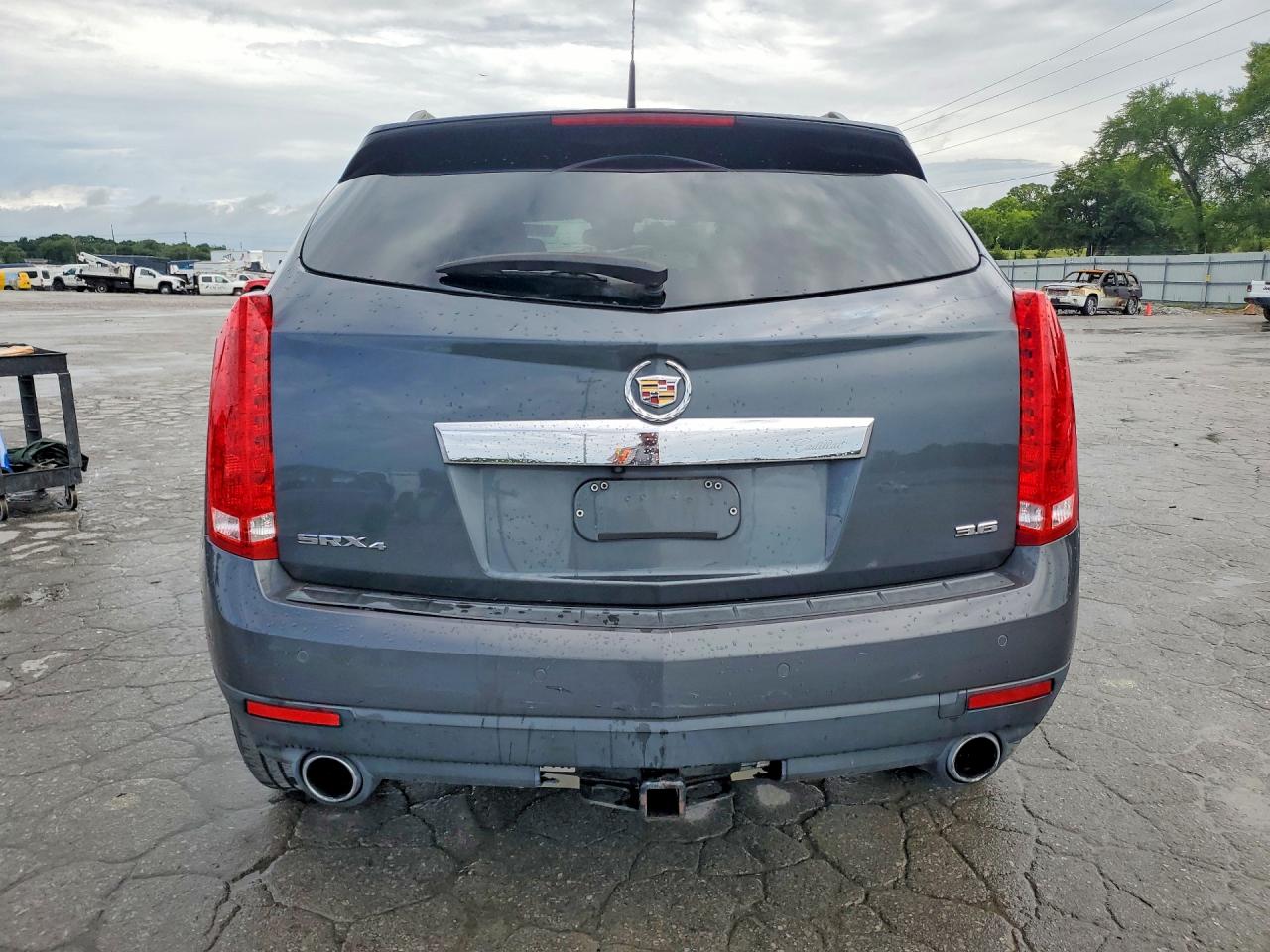 2012 Cadillac Srx Luxury Collection Gray vin: 3GYFNDE3XCS656980