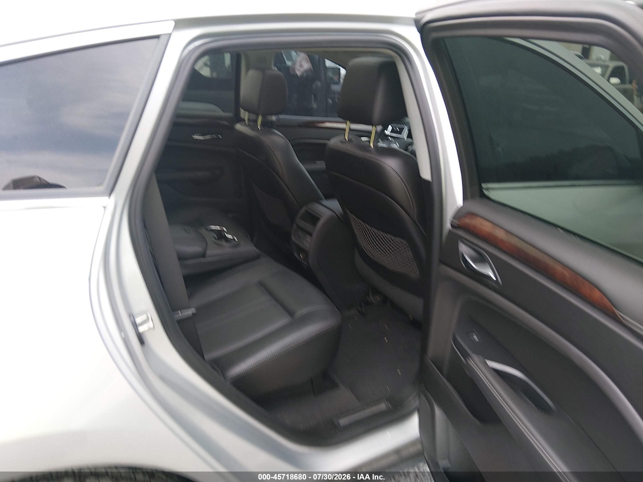 2013 Cadillac Srx Performance Collection Silver vin: 3GYFNDE3XDS508958