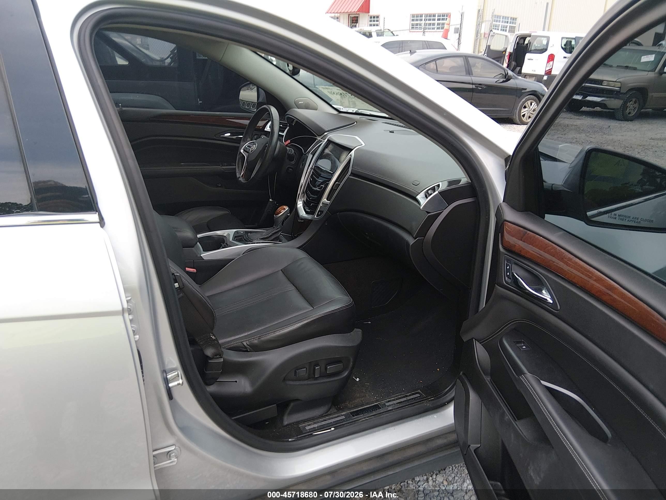 2013 Cadillac Srx Performance Collection Silver vin: 3GYFNDE3XDS508958