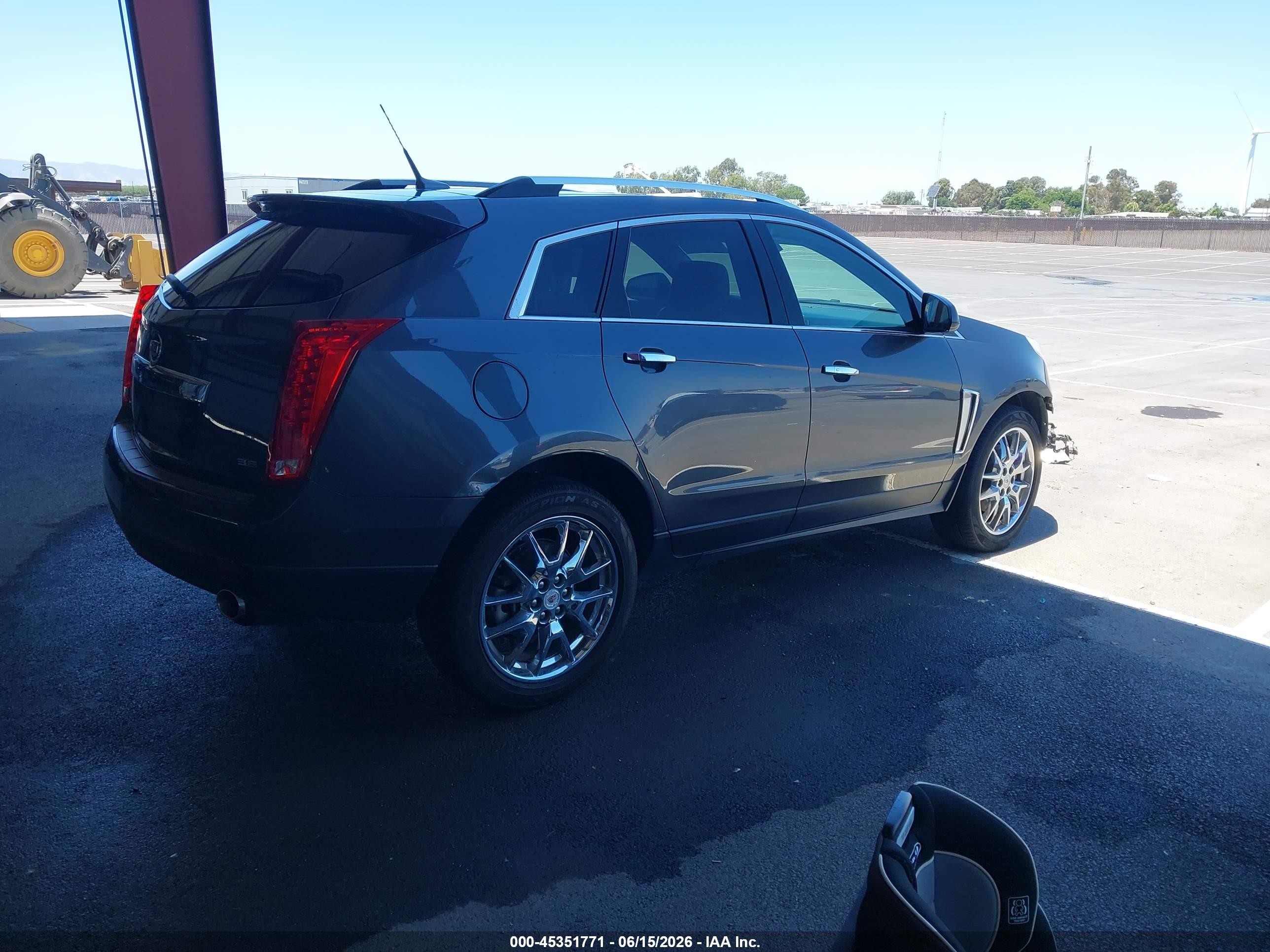2013 Cadillac Srx Performance Collection Серый vin: 3GYFNDE3XDS565502