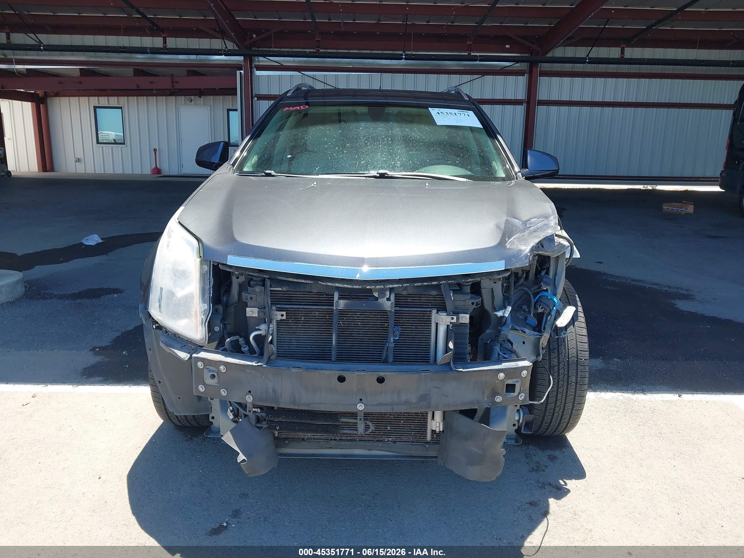 2013 Cadillac Srx Performance Collection Серый vin: 3GYFNDE3XDS565502