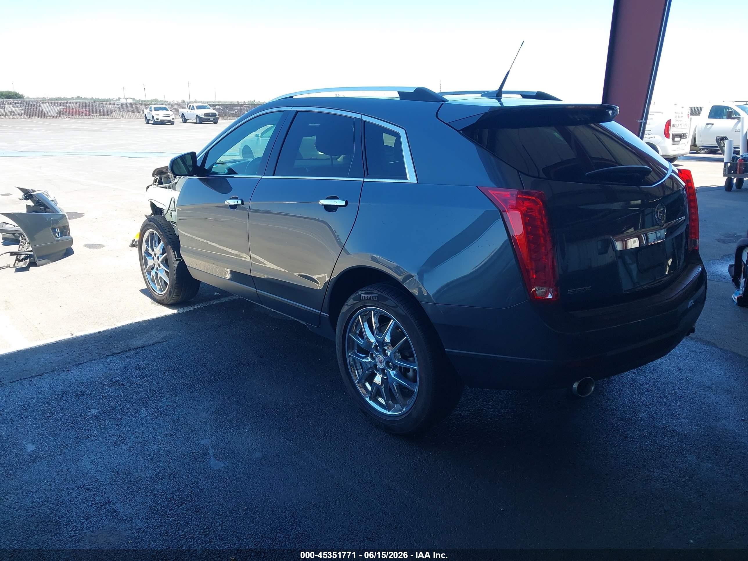 2013 Cadillac Srx Performance Collection Серый vin: 3GYFNDE3XDS565502
