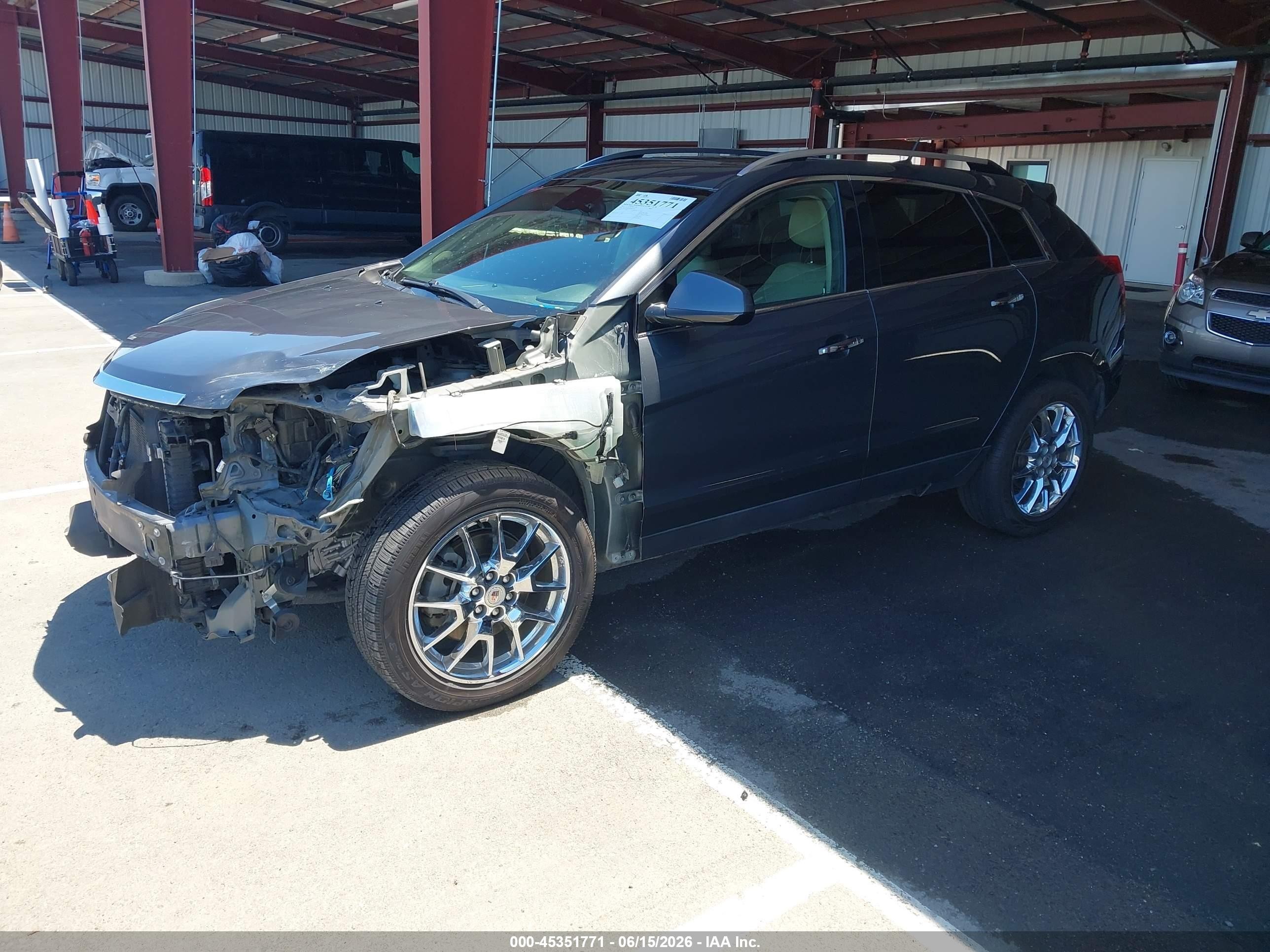 2013 Cadillac Srx Performance Collection Серый vin: 3GYFNDE3XDS565502