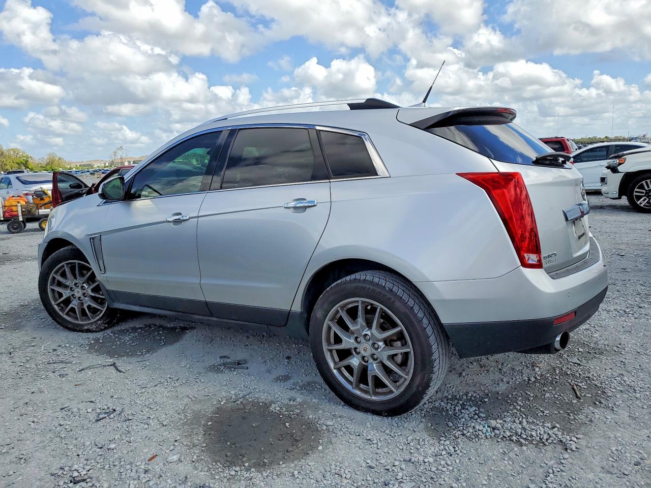 2013 Cadillac Srx Performance Collection Gray vin: 3GYFNDE3XDS580873