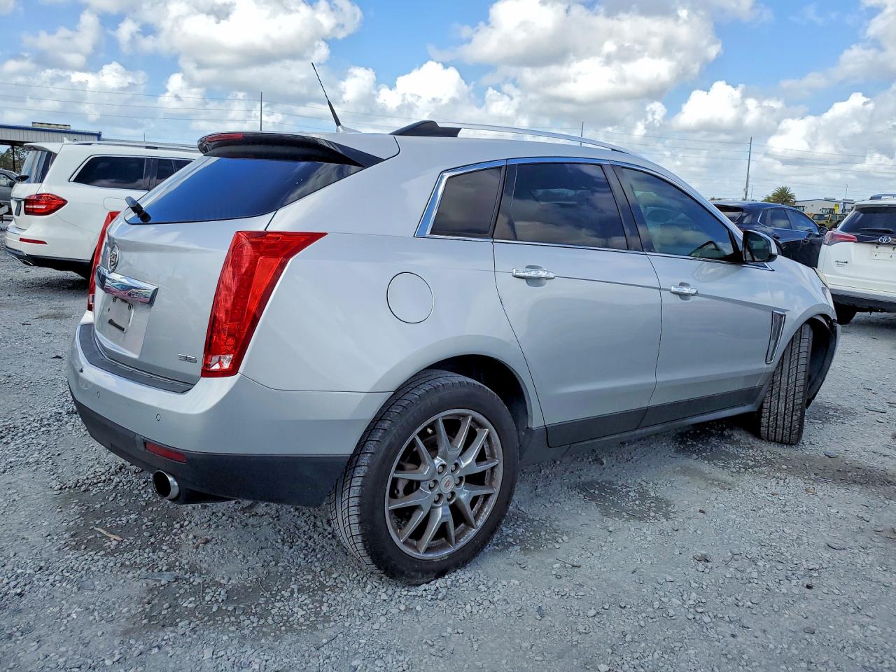 2013 Cadillac Srx Performance Collection Gray vin: 3GYFNDE3XDS580873