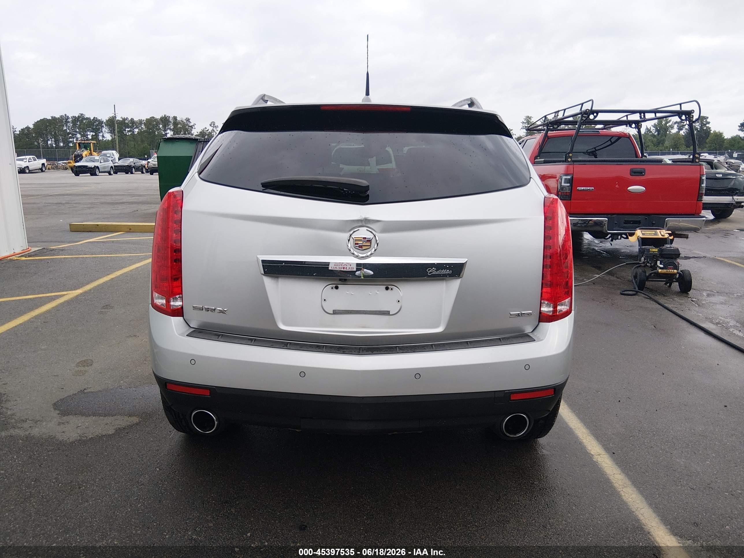 2013 Cadillac Srx Performance Collection Silver vin: 3GYFNDE3XDS587502