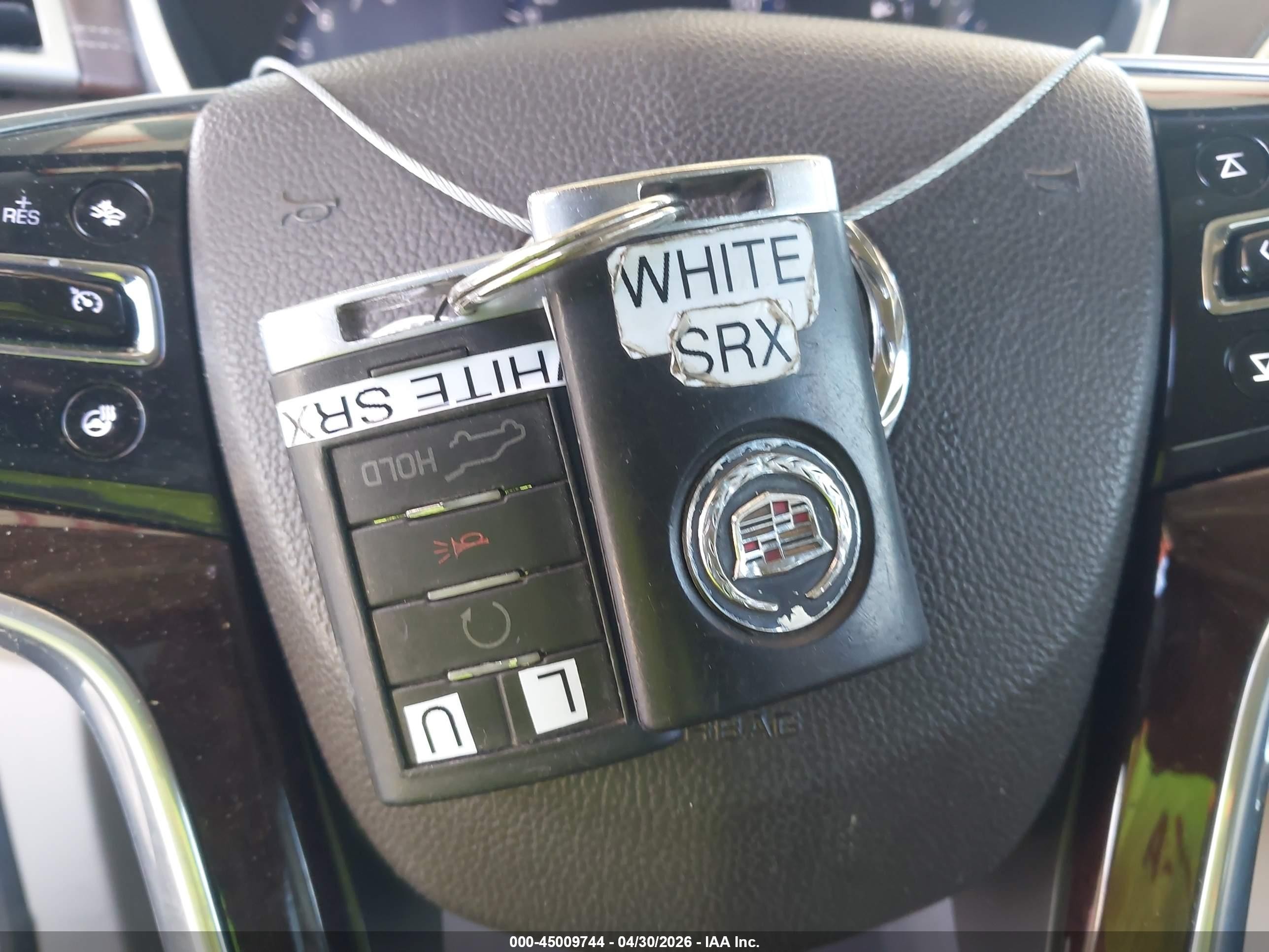 2013 Cadillac Srx Performance Collection White vin: 3GYFNDE3XDS613628