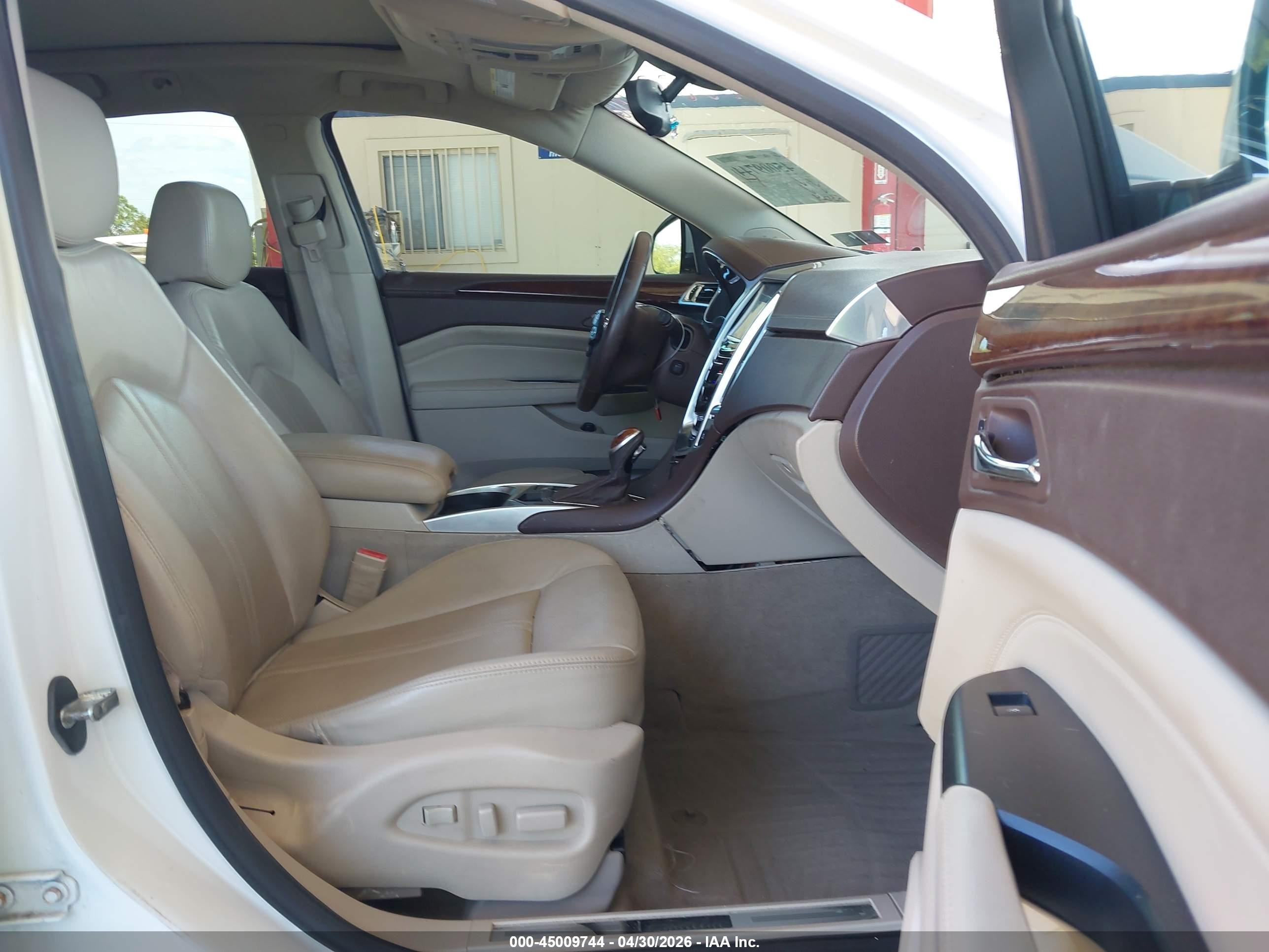 2013 Cadillac Srx Performance Collection White vin: 3GYFNDE3XDS613628