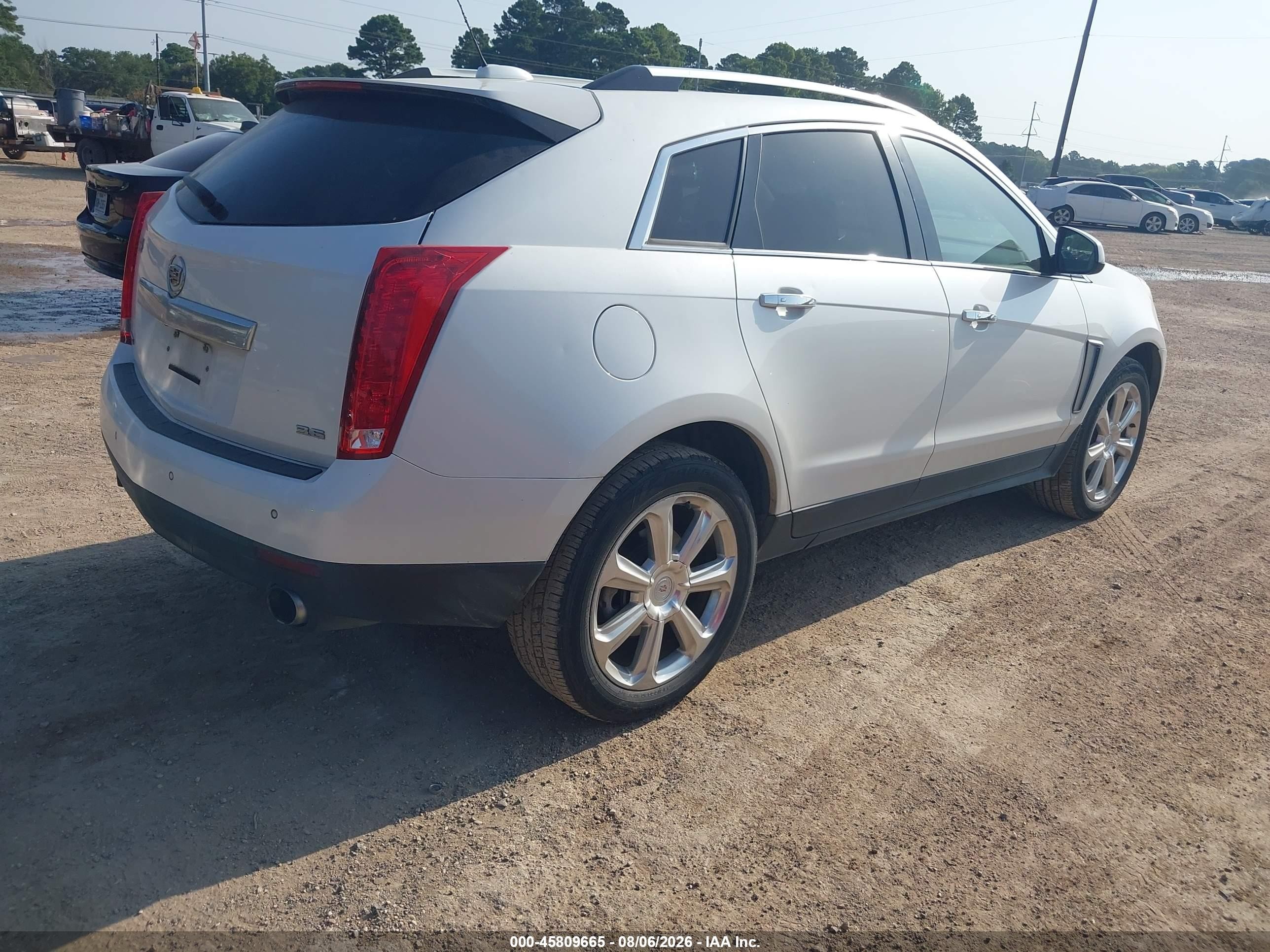 2015 Cadillac Srx Premium Collection White vin: 3GYFNDE3XFS557693