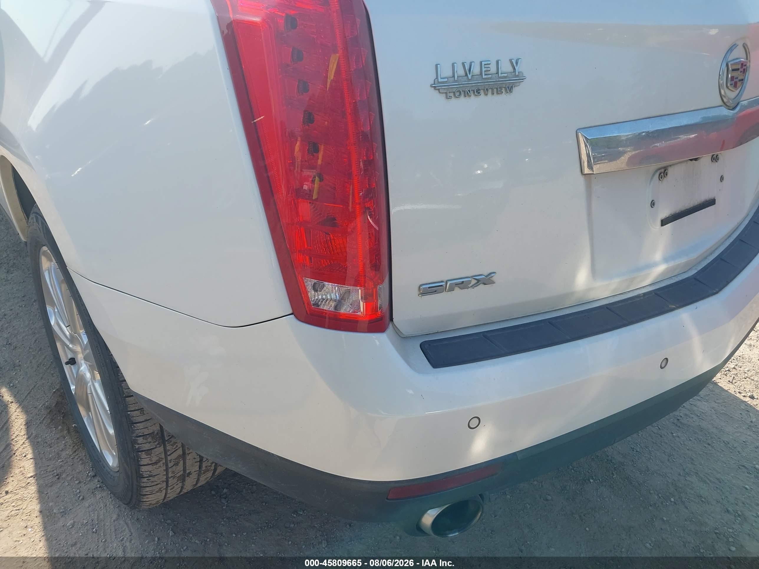 2015 Cadillac Srx Premium Collection White vin: 3GYFNDE3XFS557693