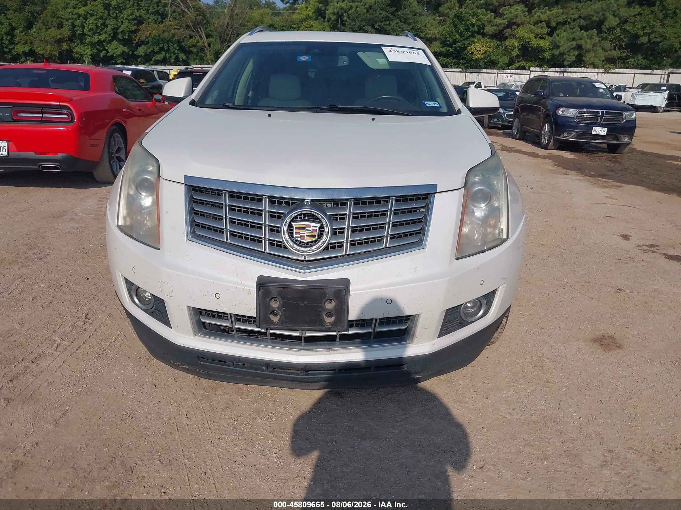 2015 Cadillac Srx Premium Collection White vin: 3GYFNDE3XFS557693