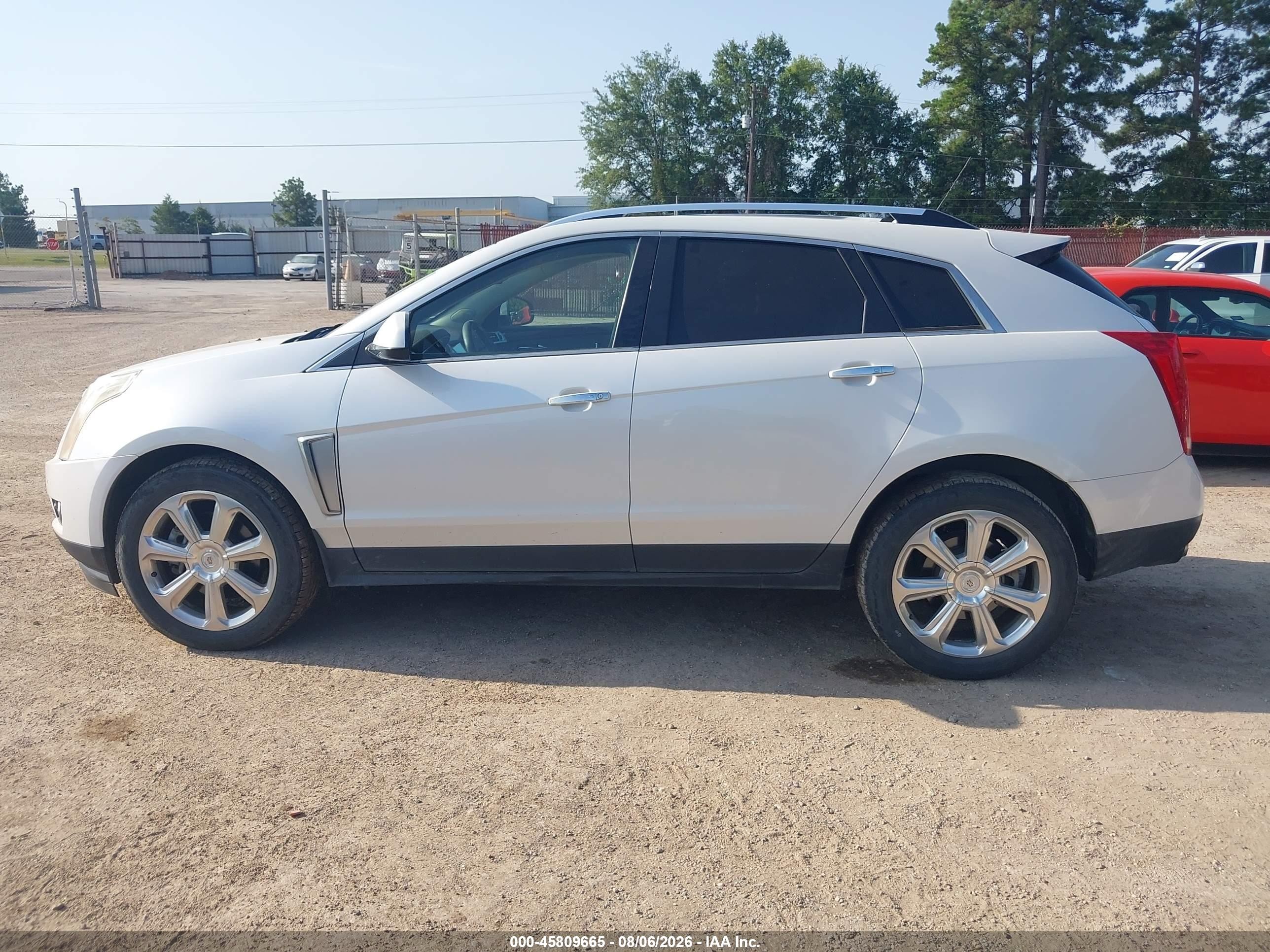 2015 Cadillac Srx Premium Collection White vin: 3GYFNDE3XFS557693