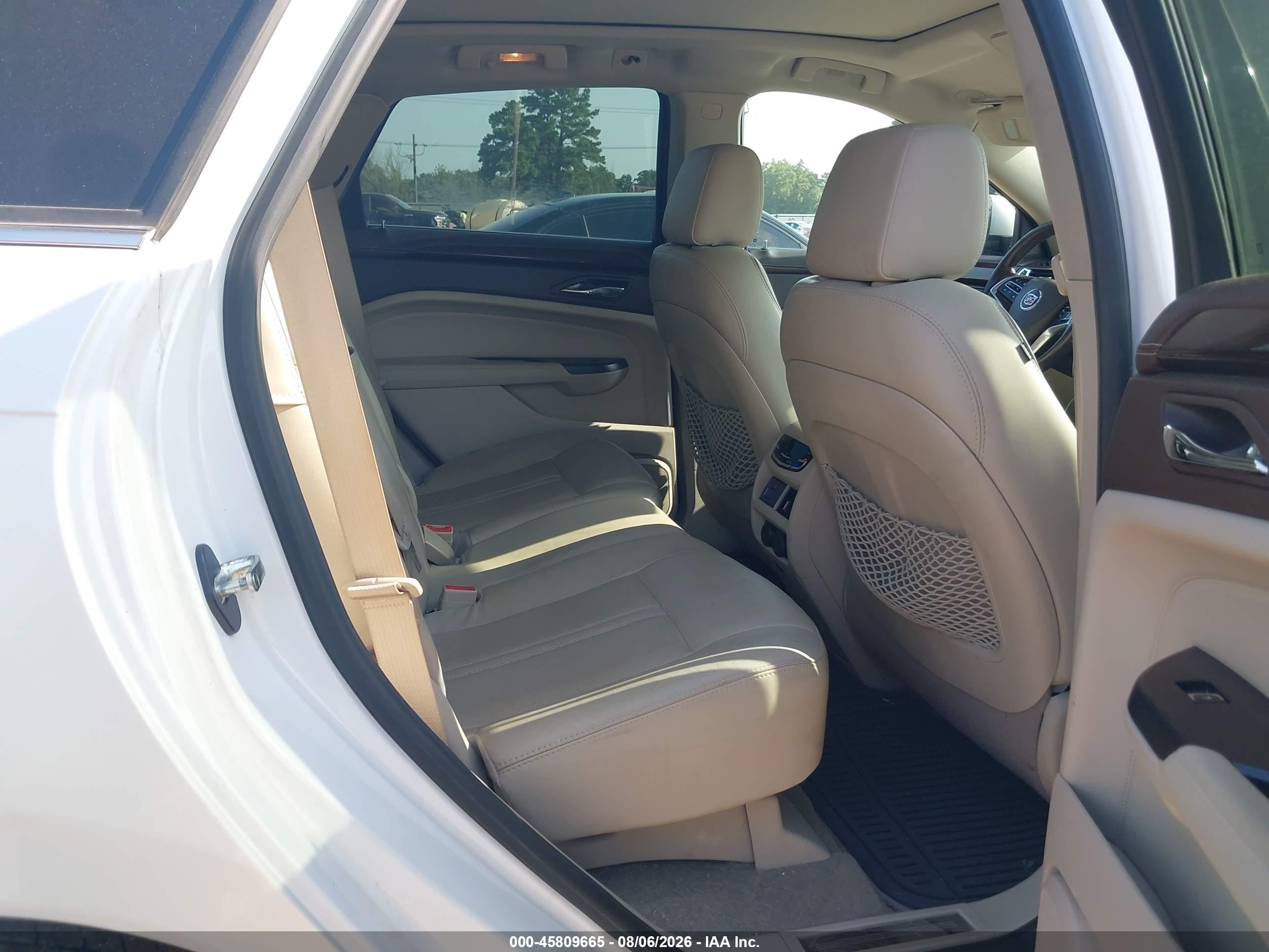 2015 Cadillac Srx Premium Collection White vin: 3GYFNDE3XFS557693