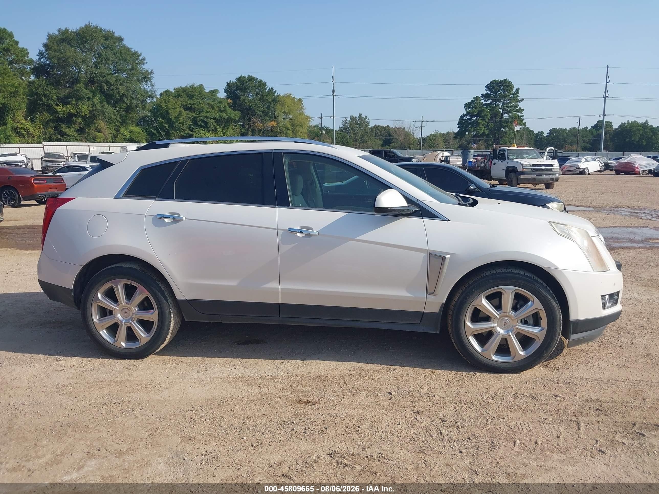 2015 Cadillac Srx Premium Collection White vin: 3GYFNDE3XFS557693