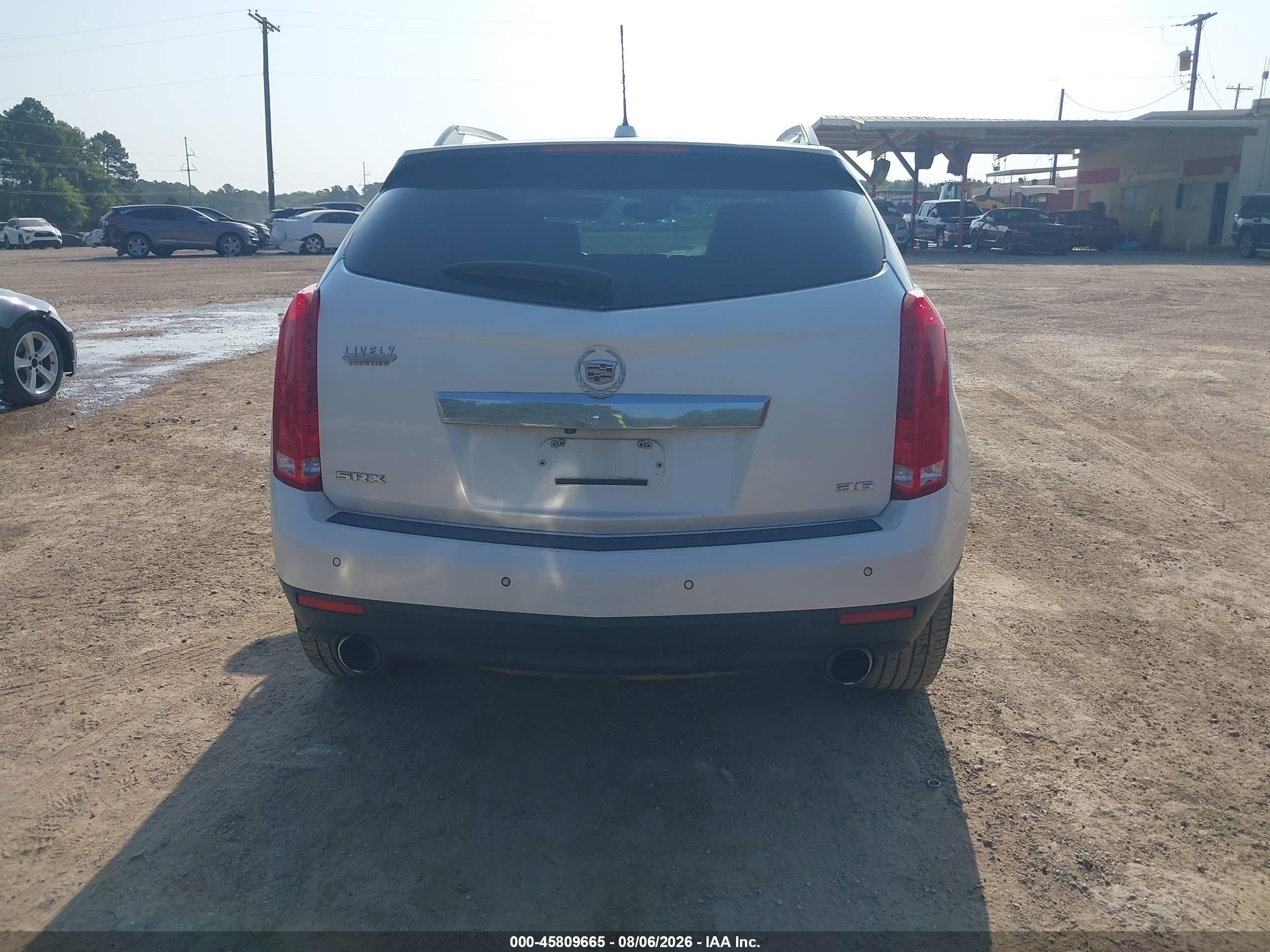 2015 Cadillac Srx Premium Collection White vin: 3GYFNDE3XFS557693