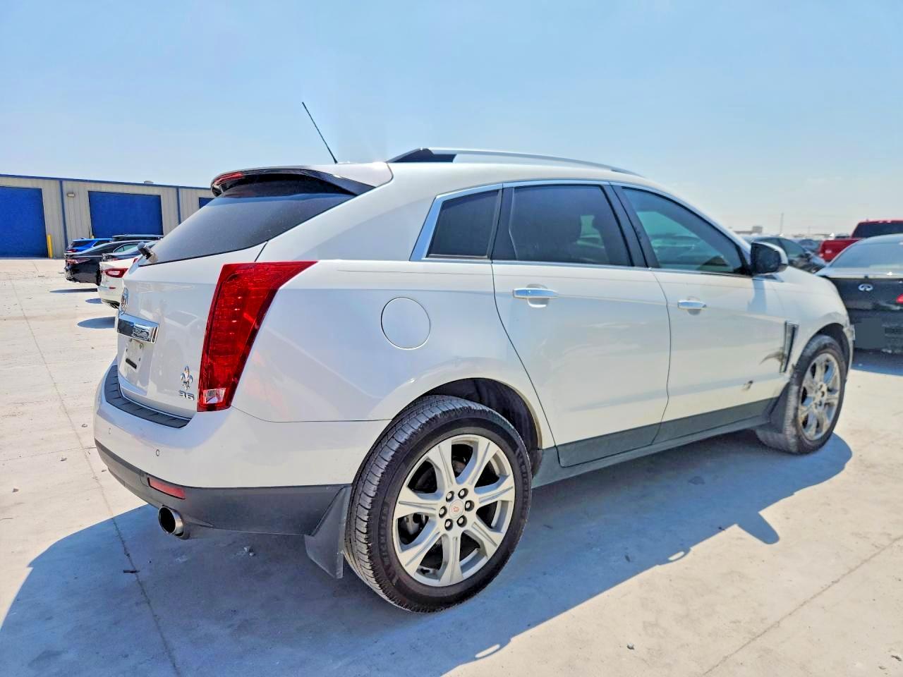 2015 Cadillac Srx Premium Collection White vin: 3GYFNDE3XFS598924