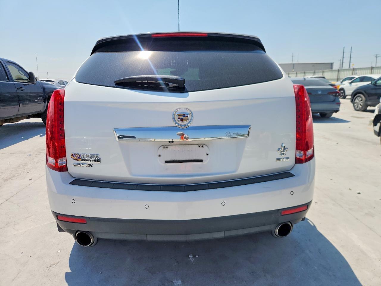 2015 Cadillac Srx Premium Collection White vin: 3GYFNDE3XFS598924