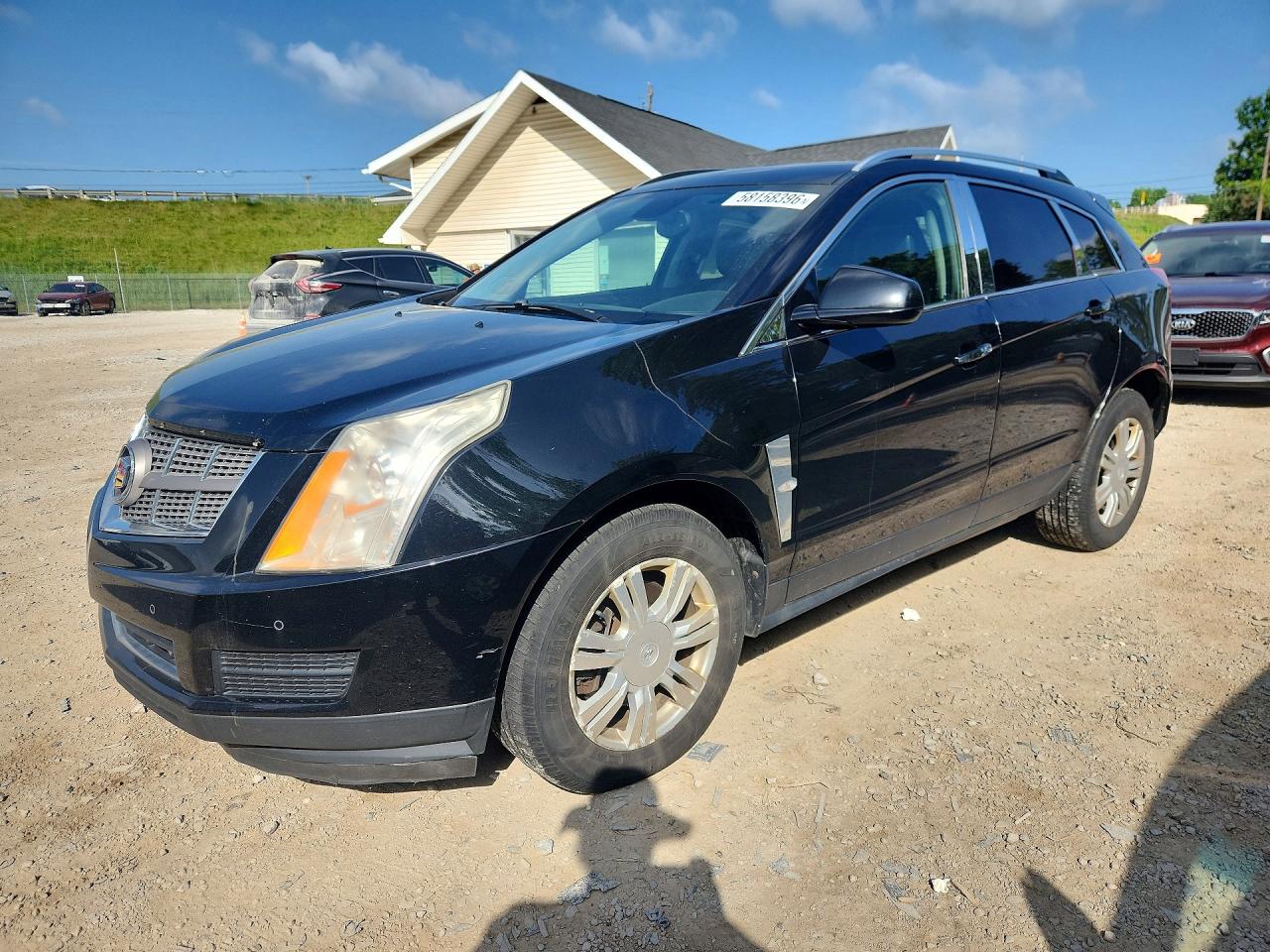 2010 Cadillac Srx Luxury Collection Black vin: 3GYFNDEY0AS541135