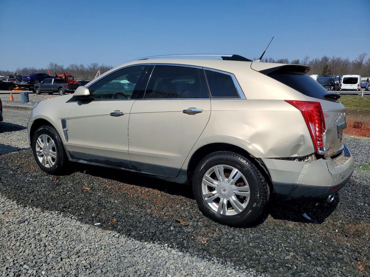 2010 Cadillac Srx Luxury Collection Cream vin: 3GYFNDEY0AS544066