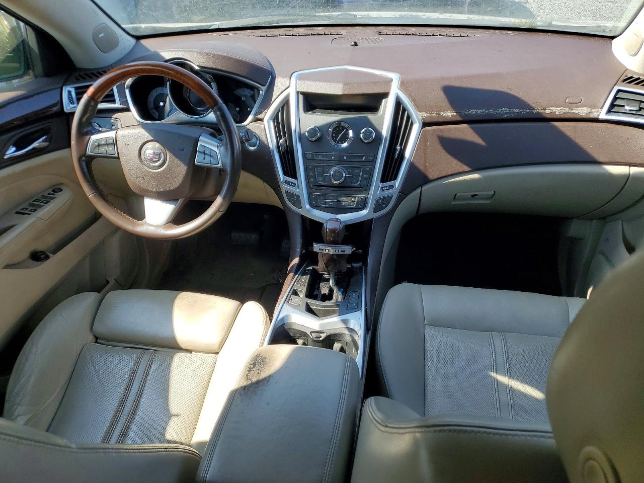2010 Cadillac Srx Luxury Collection Cream vin: 3GYFNDEY0AS544066