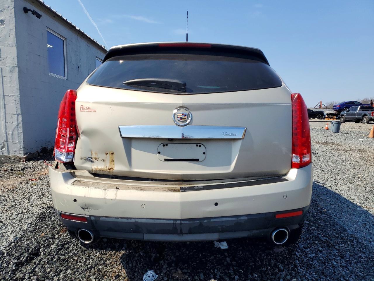 2010 Cadillac Srx Luxury Collection Cream vin: 3GYFNDEY0AS544066