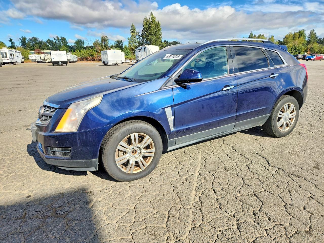 2010 Cadillac Srx Luxury Collection Blue vin: 3GYFNDEY0AS583546