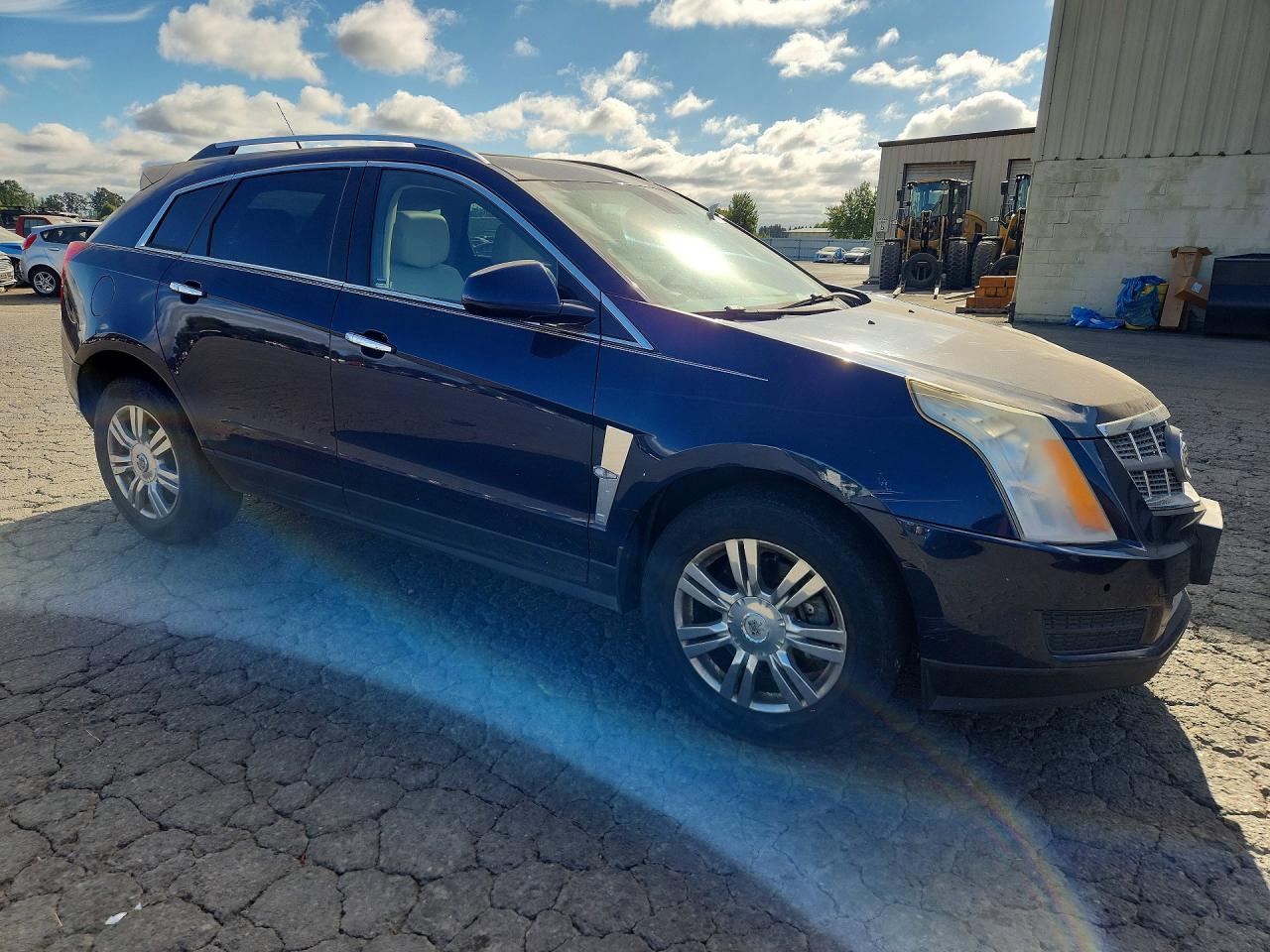 2010 Cadillac Srx Luxury Collection Blue vin: 3GYFNDEY0AS583546