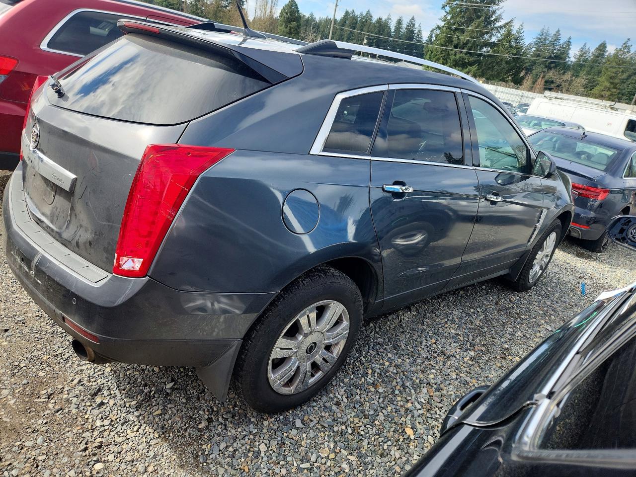 2010 Cadillac Srx Luxury Collection Gray vin: 3GYFNDEY0AS613158