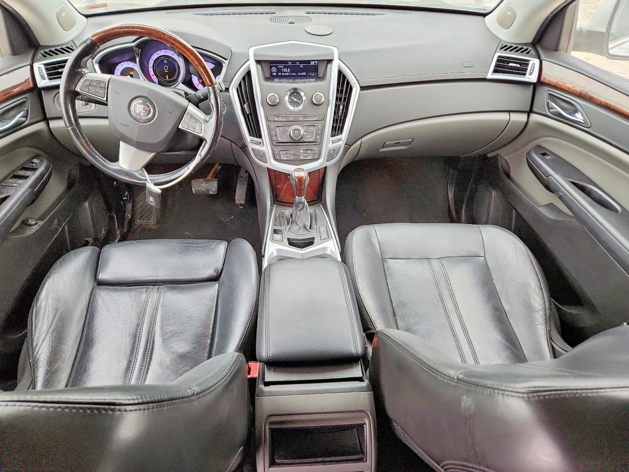 2010 Cadillac Srx Luxury Collection White vin: 3GYFNDEY0AS640540