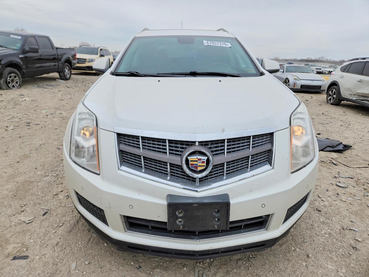 2010 Cadillac Srx Luxury Collection White vin: 3GYFNDEY0AS640540