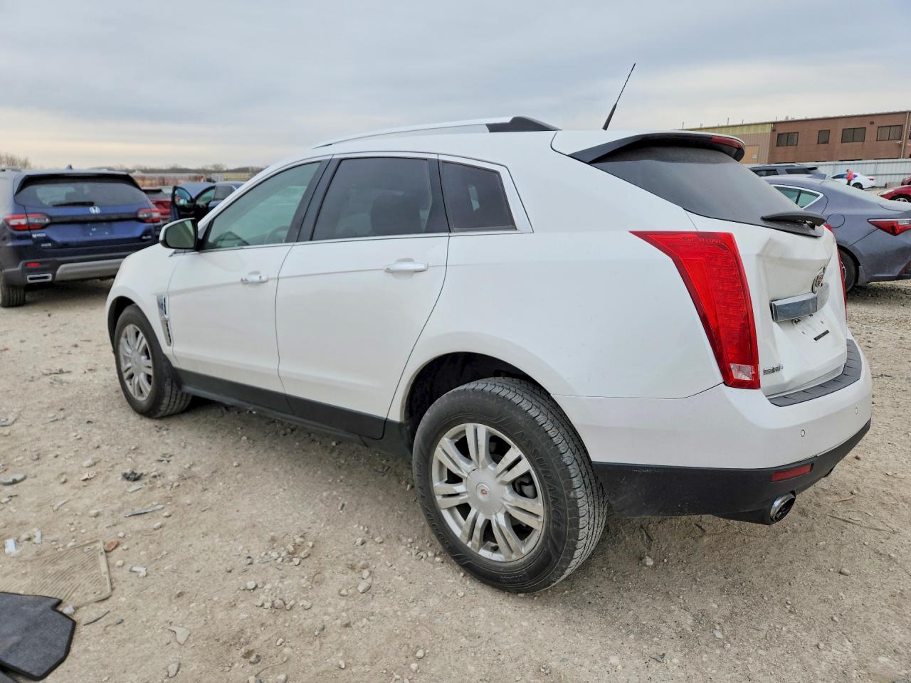 2010 Cadillac Srx Luxury Collection White vin: 3GYFNDEY0AS640540