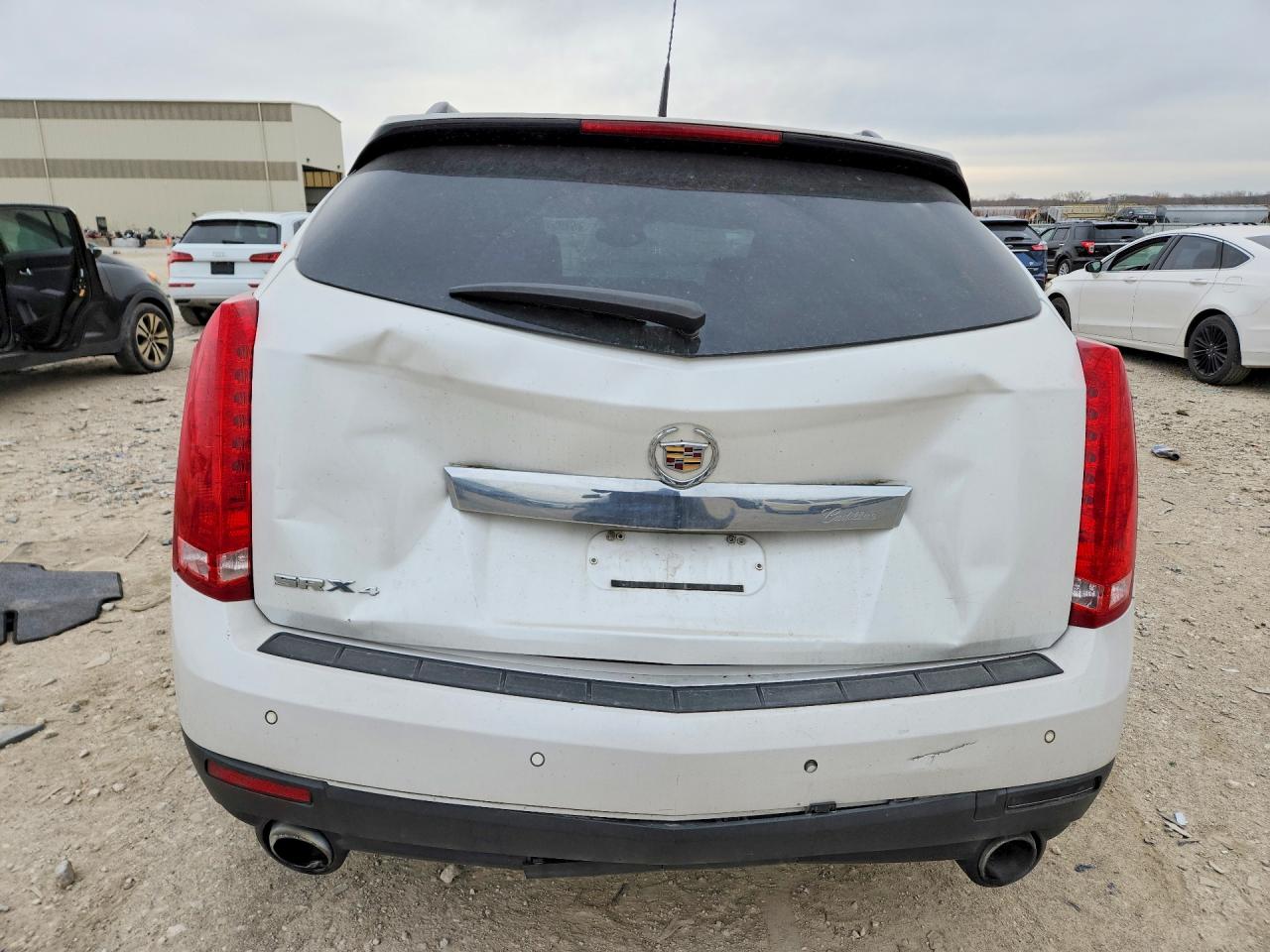 2010 Cadillac Srx Luxury Collection White vin: 3GYFNDEY0AS640540