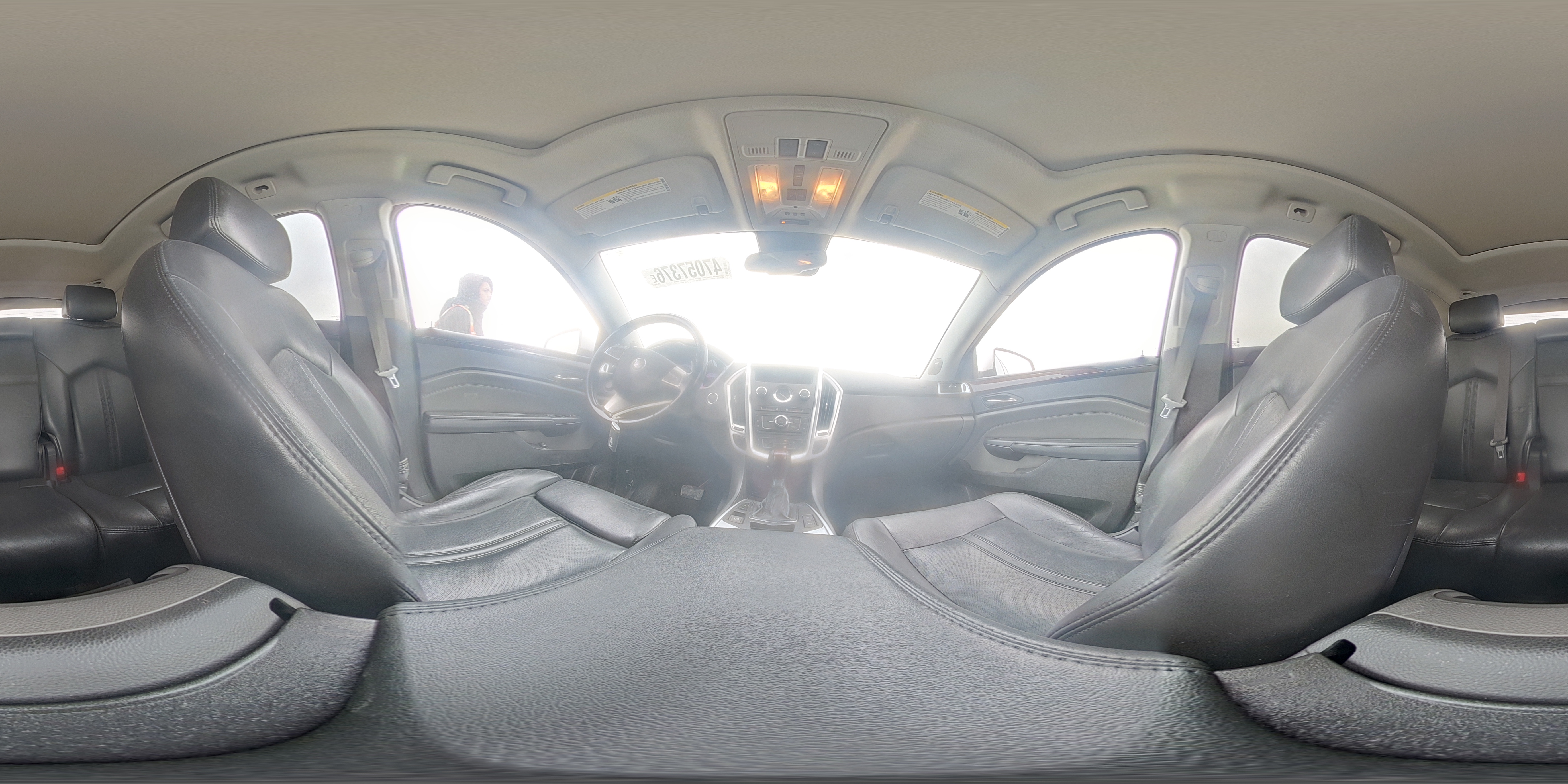 2010 Cadillac Srx Luxury Collection White vin: 3GYFNDEY0AS640540
