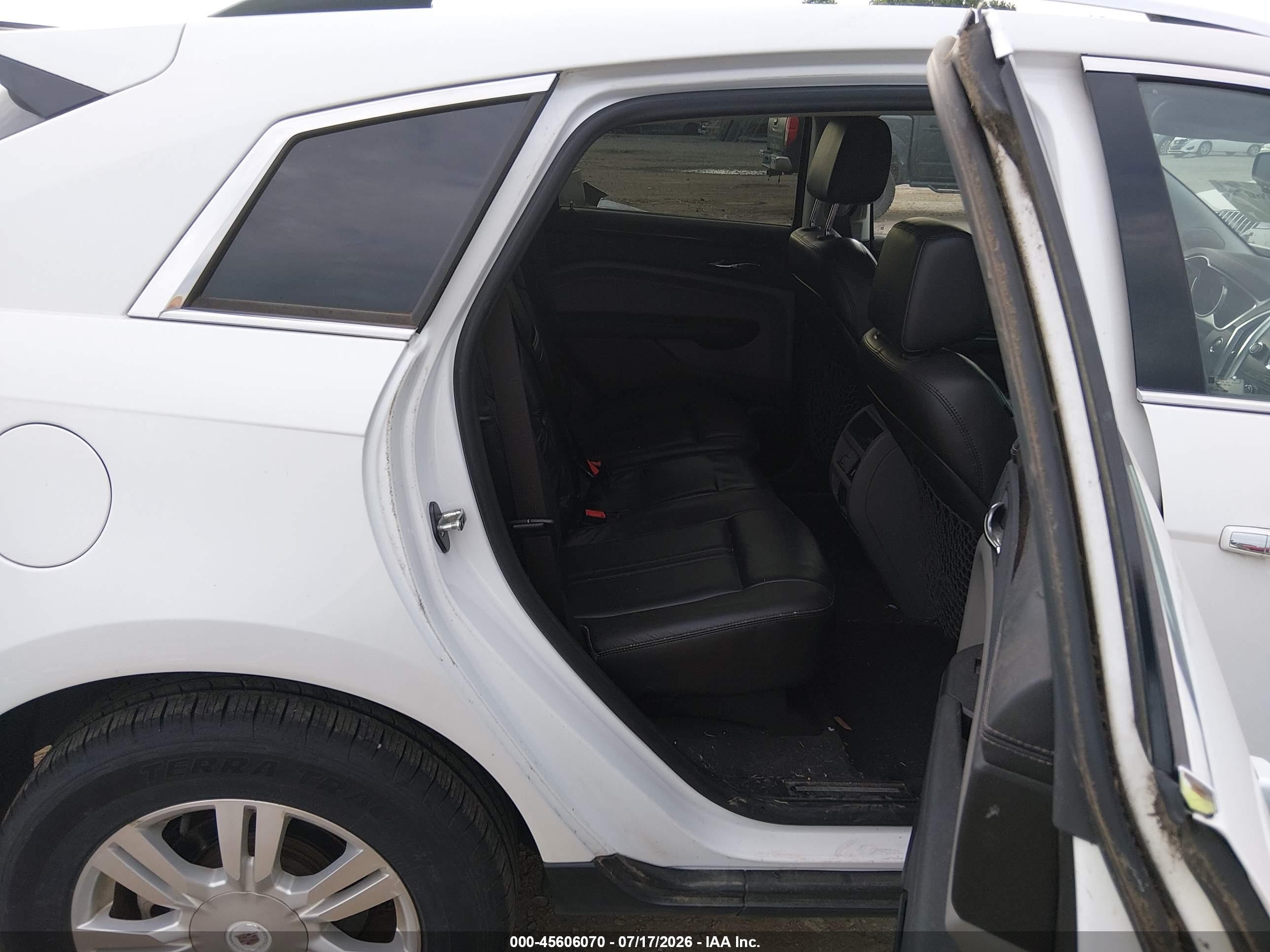 2011 Cadillac Srx Luxury Collection White vin: 3GYFNDEY0BS508945