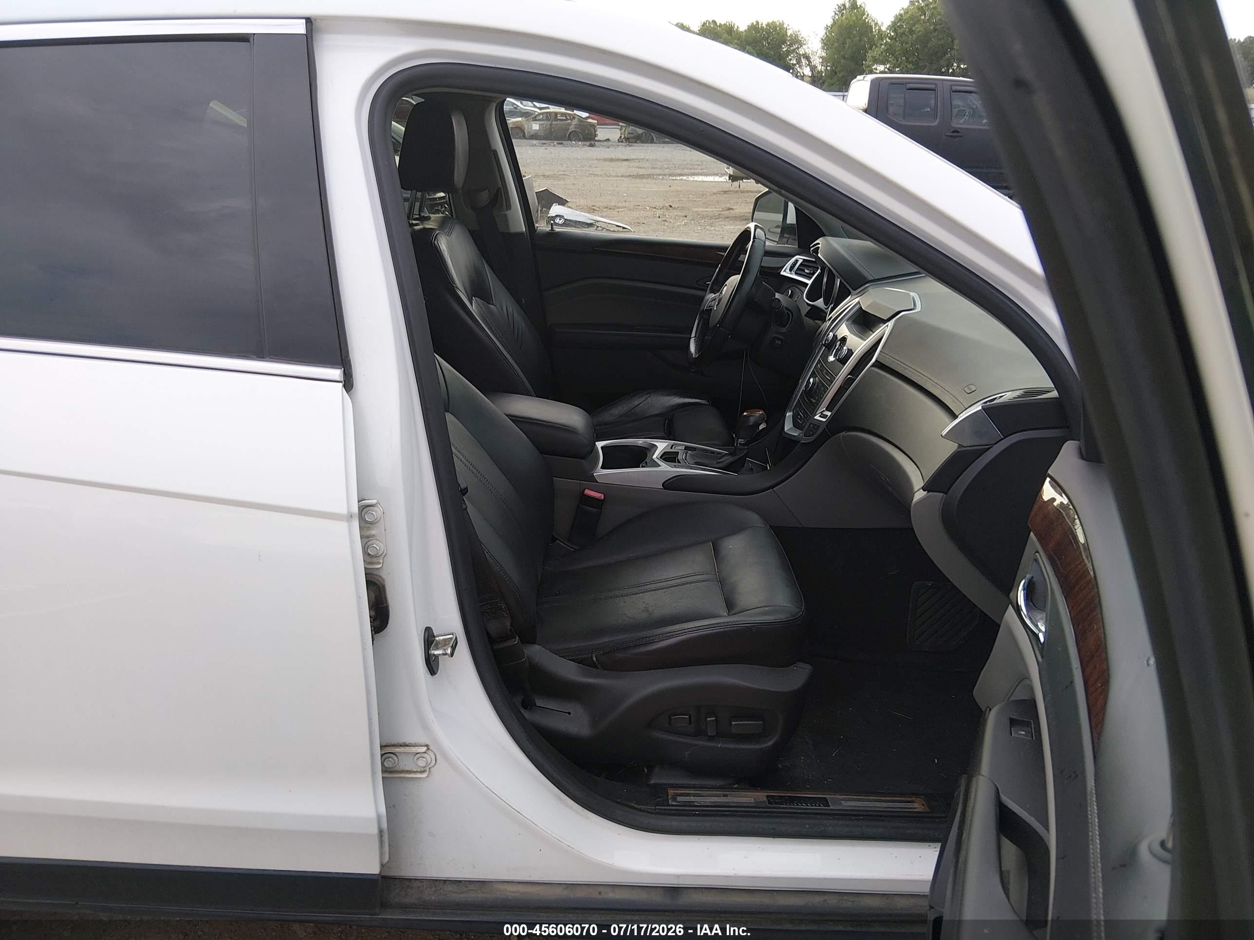 2011 Cadillac Srx Luxury Collection White vin: 3GYFNDEY0BS508945