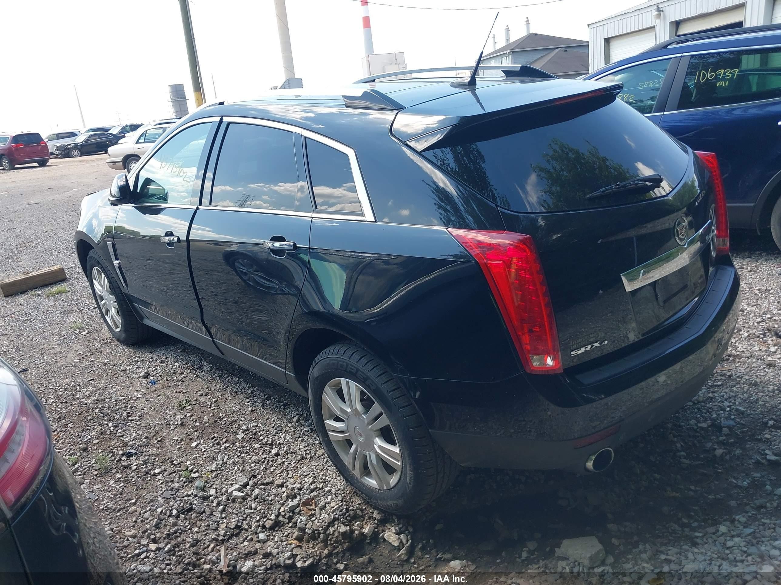 2011 Cadillac Srx Luxury Collection Black vin: 3GYFNDEY0BS571978