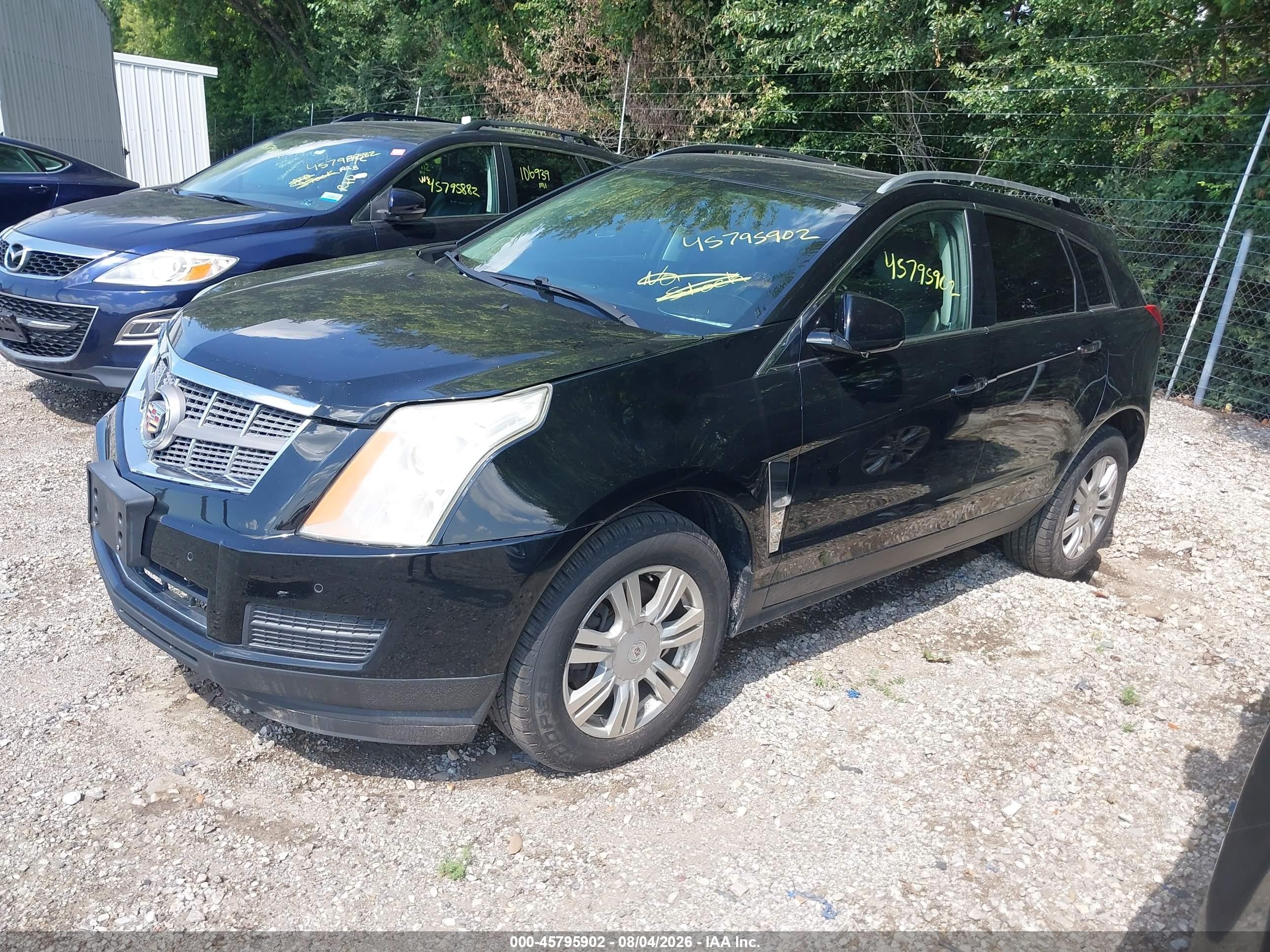2011 Cadillac Srx Luxury Collection Black vin: 3GYFNDEY0BS571978