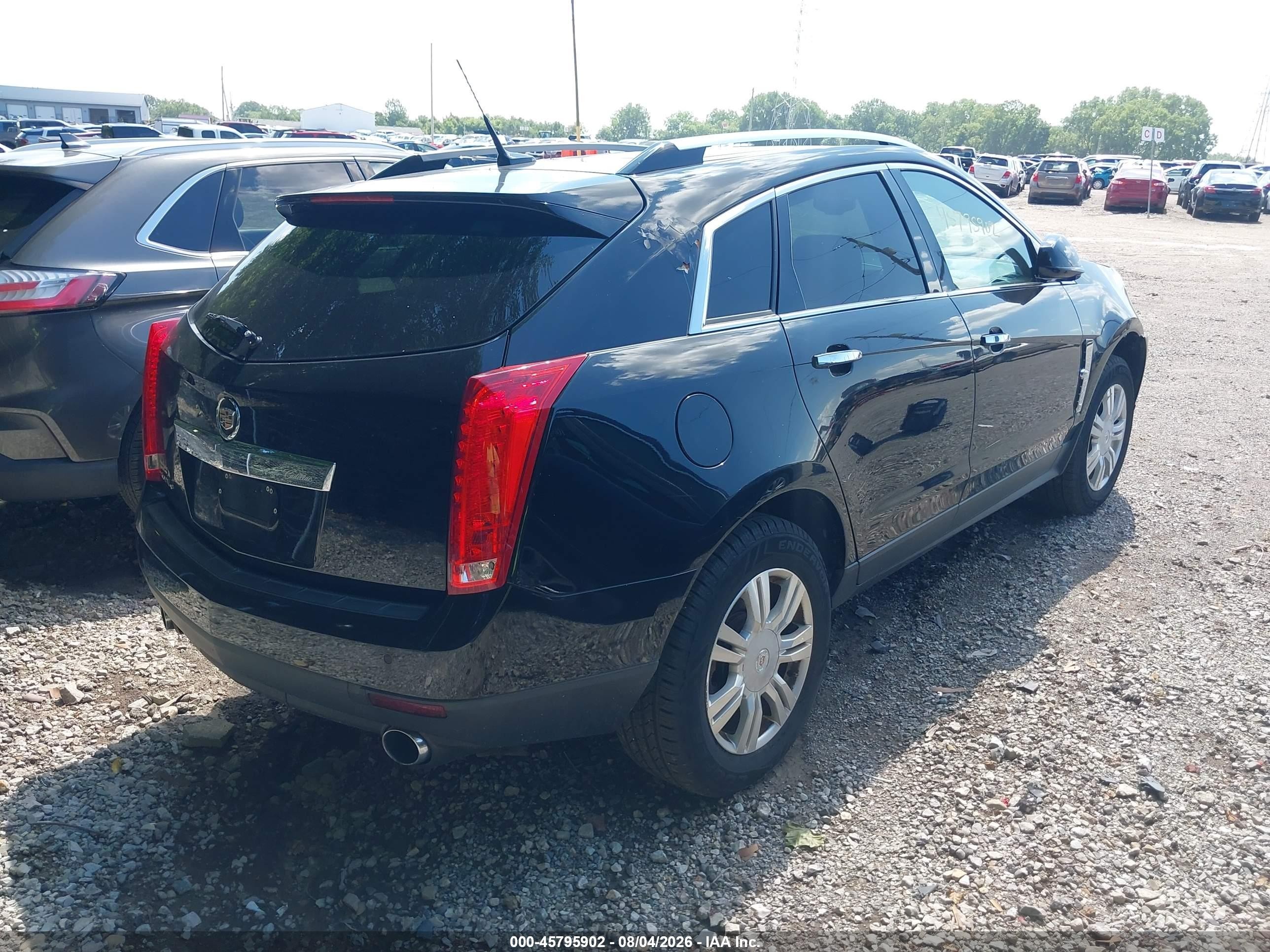 2011 Cadillac Srx Luxury Collection Black vin: 3GYFNDEY0BS571978