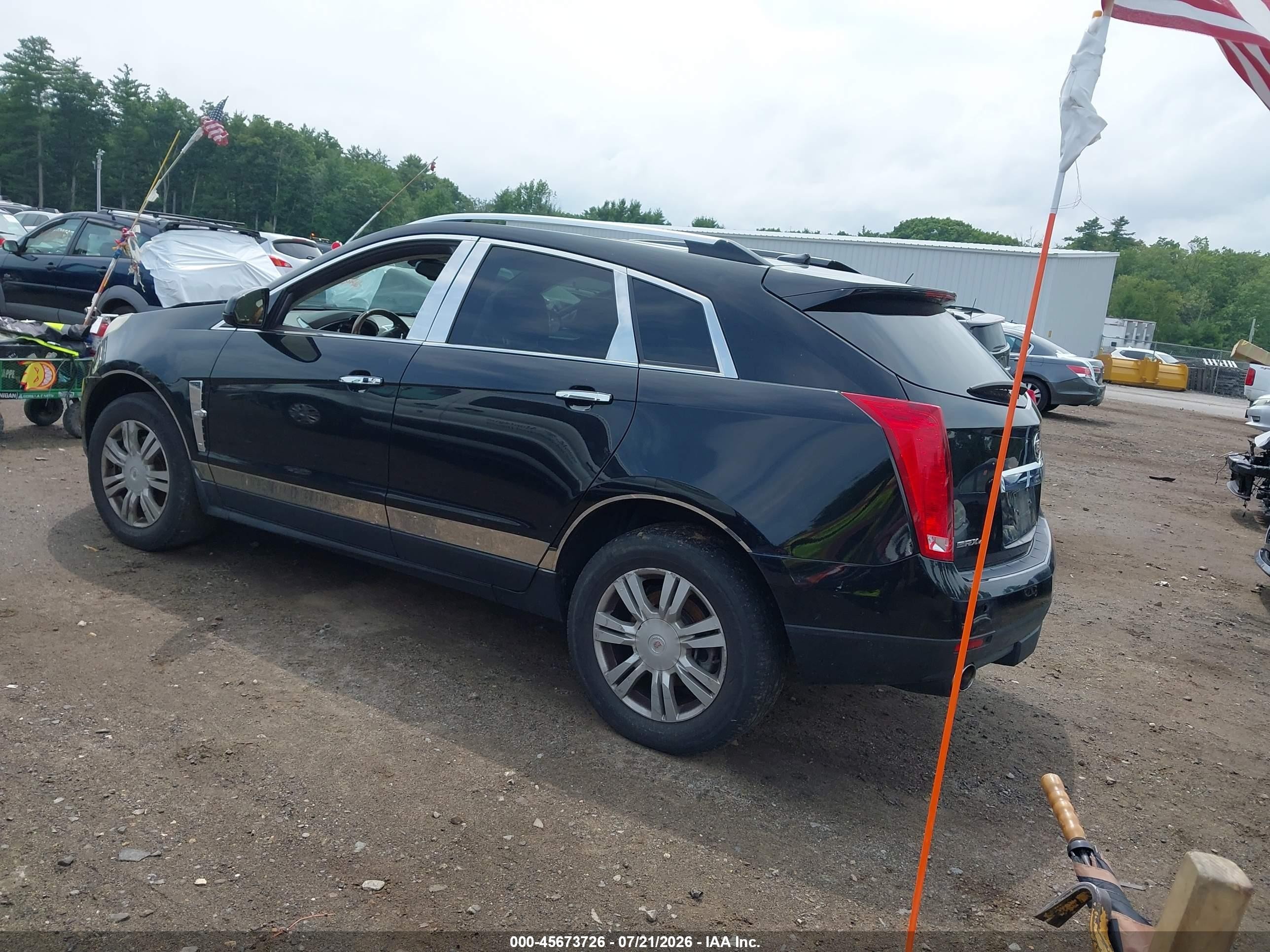 2011 Cadillac Srx Luxury Collection Black vin: 3GYFNDEY0BS585119