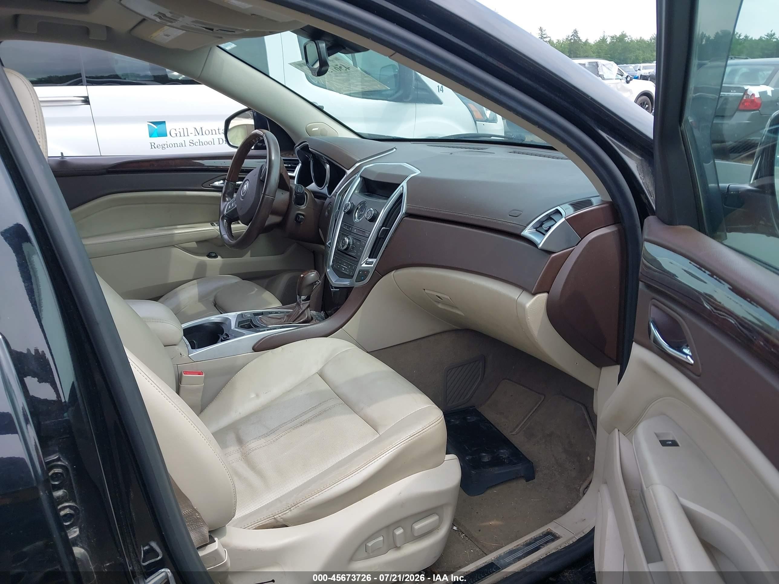 2011 Cadillac Srx Luxury Collection Black vin: 3GYFNDEY0BS585119