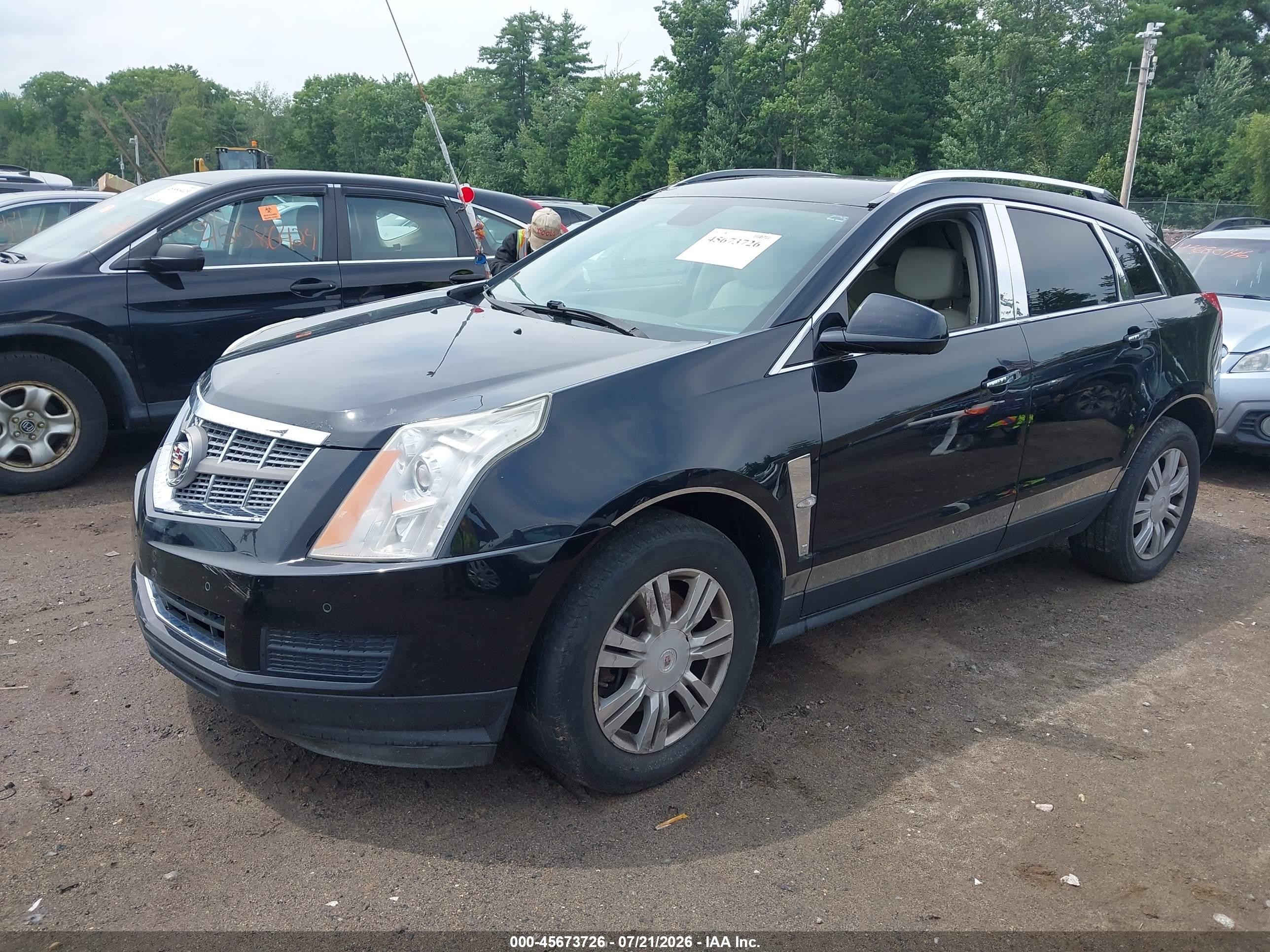 2011 Cadillac Srx Luxury Collection Black vin: 3GYFNDEY0BS585119